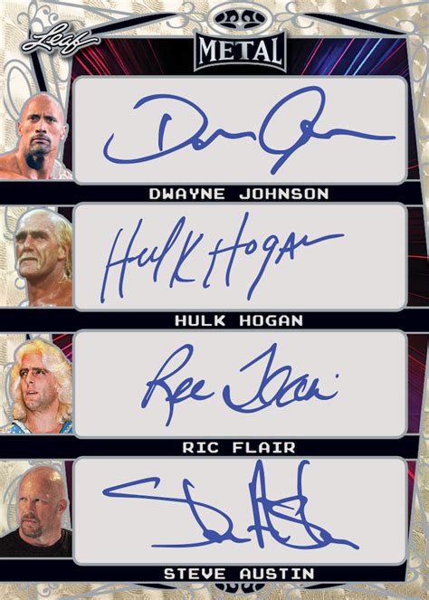 leaf metal legends wrestling checklist